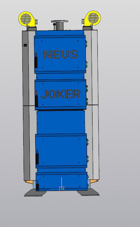 Котел опалювальний твердопаливний водогрійний "NEUS Joker (120 кВт)"